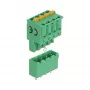 Delock set morsettiere per PCB 4 poli passo 5,08 mm verticale (66501)