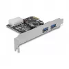Delock scheda PCI Express x1 a 2 x USB 3.2 Gen 1 Type-A, low profile