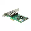 Delock scheda PCI Express x1 a 6 x USB 3.0 esterne + 1 x interna