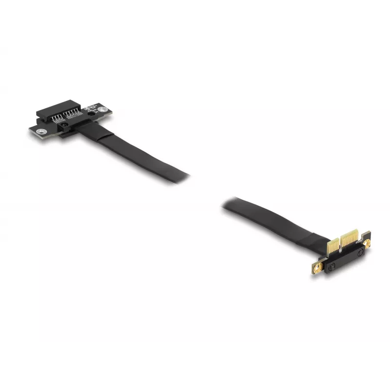 Delock scheda riser PCI Express x1 con connettore maschio angolare a 90° e cavo da 60 cm