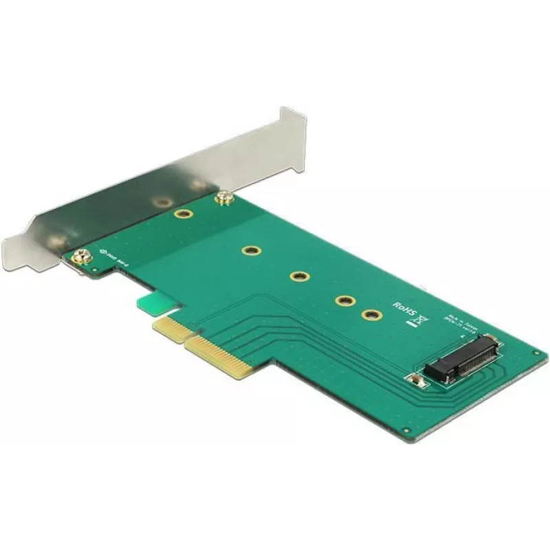Delock scheda PCI Express x4 per 1 x NVMe M.2 Key M interno 110 mm - formato Low Profile