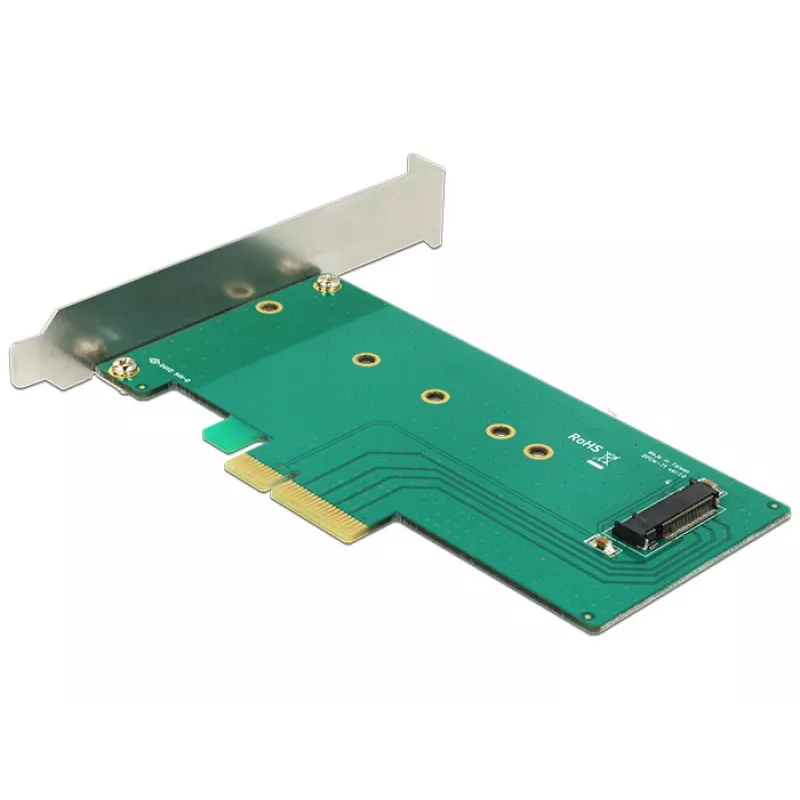Delock scheda PCI Express x4 per 1 x NVMe M.2 Key M interno 110 mm - formato Low Profile