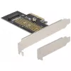 Delock scheda PCI Express x4 a 1 x NVMe M.2 Key M interno 80 mm - formato Low Profile 90047