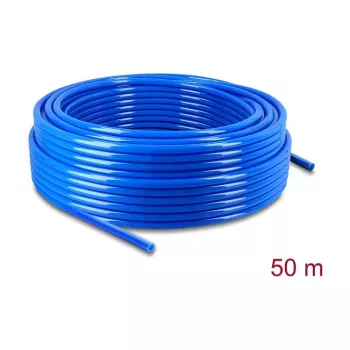Delock Tubo pneumatico 12 x 8 mm rotolo da 50 m blu