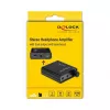 Delock amplificatore stereo portatile per cuffie con due uscite e bass boost