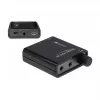 Delock amplificatore stereo portatile per cuffie con due uscite e bass boost