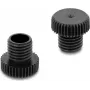 Delock Tappo di protezione per connettore femmina M8, da avvitare, IP67 antipolvere e impermeabile, nero 60847