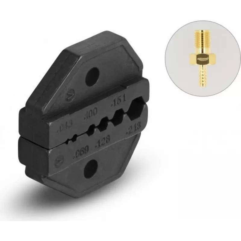 Delock Ratchet VI Inserto profilo di crimpatura per pinza crimpatrice (90535)