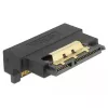 Delock adattatore SATA 22 pin femmina a maschio con blocco – angolato verso il basso
