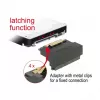 Delock adattatore SATA 22 pin femmina a maschio con blocco – angolato verso il basso