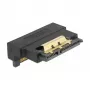 Delock adattatore SATA 22 pin femmina a maschio con blocco – angolato verso il basso