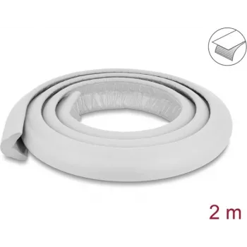 Delock nastro adesivo protezione angolare in schiuma 35 x 13 mm, 2 m, grigio 18489