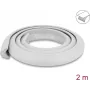 Delock nastro adesivo protezione angolare in schiuma 35 x 13 mm, 2 m, grigio 18489