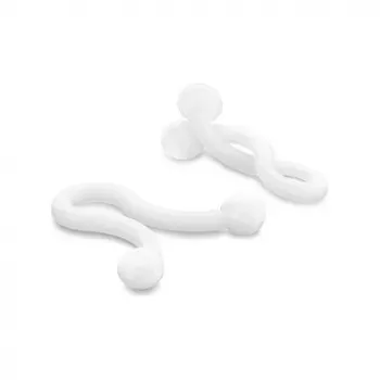 Delock spirale portacavi 5 mm trasparente, 100 pezzi