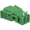 Delock set morsettiere per circuito stampato 2 poli passo 3,81 mm orizzontale 65952