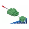 Delock set morsettiere per circuito stampato 2 poli passo 3,81 mm orizzontale 65952
