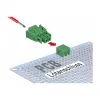 Delock set morsettiere per circuito stampato 2 poli passo 3,81 mm orizzontale 65952