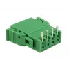 Delock set morsettiere per circuito stampato 4 poli passo 3,81 mm orizzontale (65954)