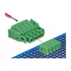Delock set morsettiere per circuito stampato 4 poli passo 3,81 mm orizzontale (65954)