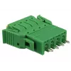 Delock set morsettiere per circuito stampato 4 poli passo 3,81 mm verticale (65970)