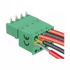 Delock set morsettiere per circuito stampato 4 poli passo 5,08 mm orizzontale 66506