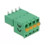 Delock set morsettiere per circuito stampato 4 poli passo 5,08 mm orizzontale 66506