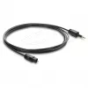Delock cavo TOSLINK Mini TOSLINK connettore 3,5 mm a connettore TOSLINK, Ø 2,2 mm, 1,5 m, nero