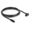 Delock cavo audio ottico digitale TOSLINK, 90° angolare a dritto, 1,5 m, 4 mm, nero