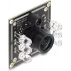 Delock Modulo fotocamera USB 2.0 con Global Shutter, bianco/nero, 0,92 MP, 65°, 6 LED IR, fuoco fisso 96412
