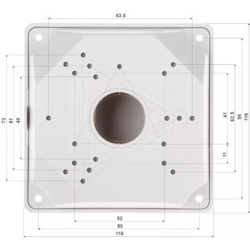 DELTA BD-B116 supporto per telecamera
