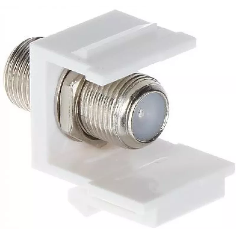 DELTA FX-F1 modulo keystone in fibra ottica, adattatore SC simplex/LC duplex, bianco