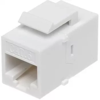 DELTA FX-RJ45-G/RJ45-G/6 Jack keystone Cat6 schermato, senza attrezzi, contatti dorati