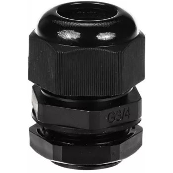DELTA pressacavo isolato G3/4-SCHWARZ IP68 3/4