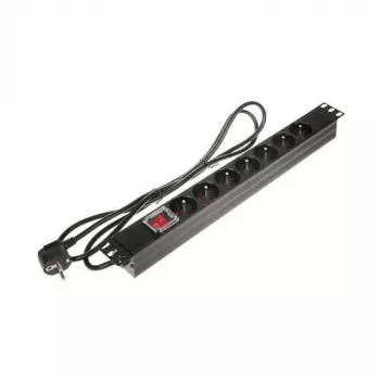DELTA Ciabatta multipresa 7 prese PD-7/R-N