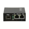 DELTA SPS-2P/1SFP switch industriale PoE+, 2 Gigabit RJ45 + 1 SFP, budget 60W, guida DIN