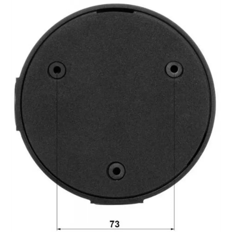 DELTA STG-PFA130-E scatola di giunzione per telecamere dome Dahua, montaggio a parete/soffitto, alluminio, nero STG-PFA130-E(BLACK)