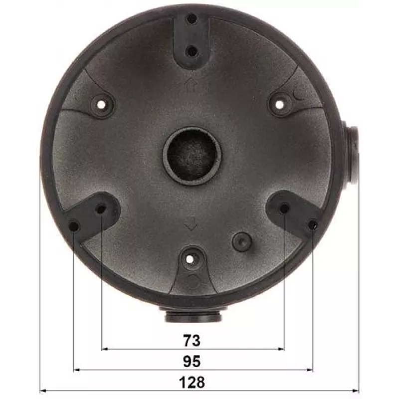 DELTA STG-PFA137 (BLACK) Supporto per telecamera