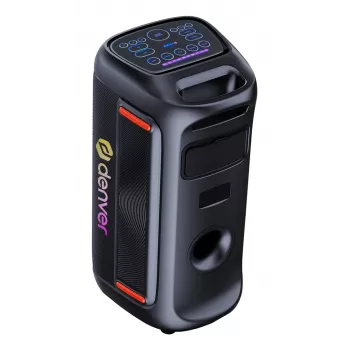 Denver BPS-370 altoparlante Bluetooth portatile per feste 1000W PMPO