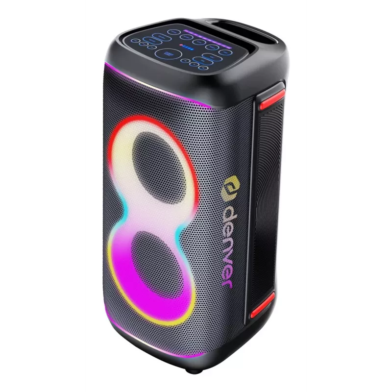 Denver BPS-370 altoparlante Bluetooth portatile per feste 1000W PMPO