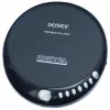 Denver DM-24 lettore CD portatile con cuffie, nero