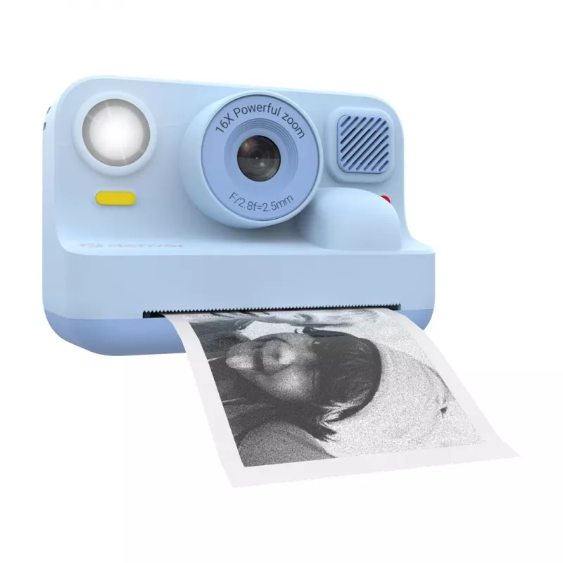 DENVER KPC-1374BTBU fotocamera digitale per bambini con stampante, blu