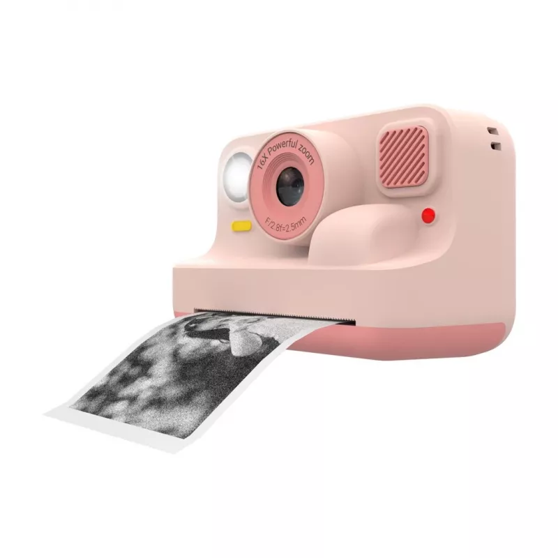 Fotocamera digitale per bambini Denver KPC-1374BTRO con Bluetooth, rosa