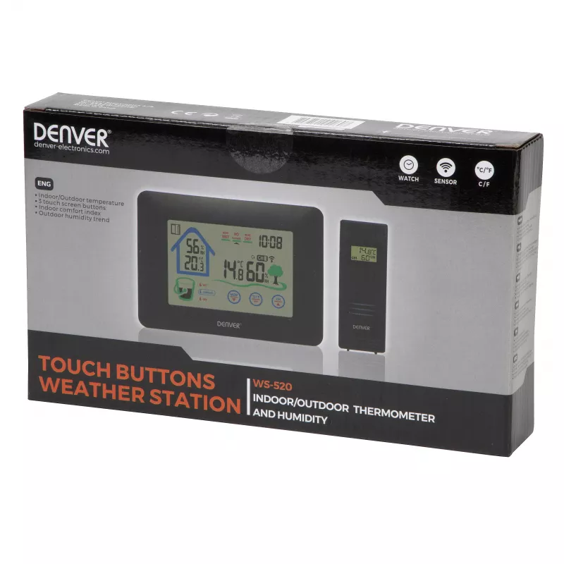 Denver WS-520 Stazione meteo con sensore esterno wireless