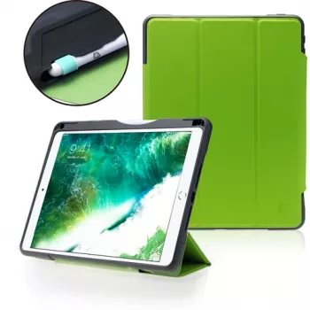 Custodia rugged DEQSTER (2021) per iPad 10.2 (7ª/8ª/9ª gen.), verde