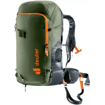 DEUTER Alproof Tour 38+5 khaki-black | zaino unisex da sci alpinismo