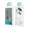 Devia Cavo 2-in-1 USB-C a Lightning Lanyard 1,2m 27W Nero