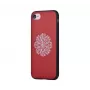 Devia Apple iPhone 7/8 Flower Embroidery case rosso