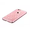 Devia Cover posteriore Apple iPhone 7 Baroque con Swarovski oro rosa