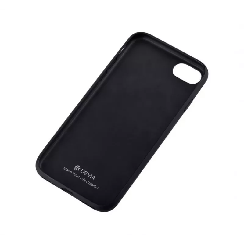 Devia Apple iPhone 7 Plus/8 Plus custodia con ricamo floreale nera