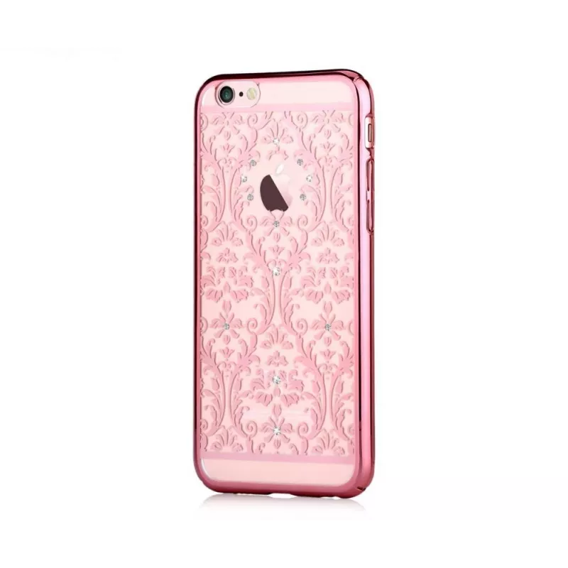 Custodia protettiva Devia Apple iPhone 7 Plus Baroque con Swarovski rosa oro